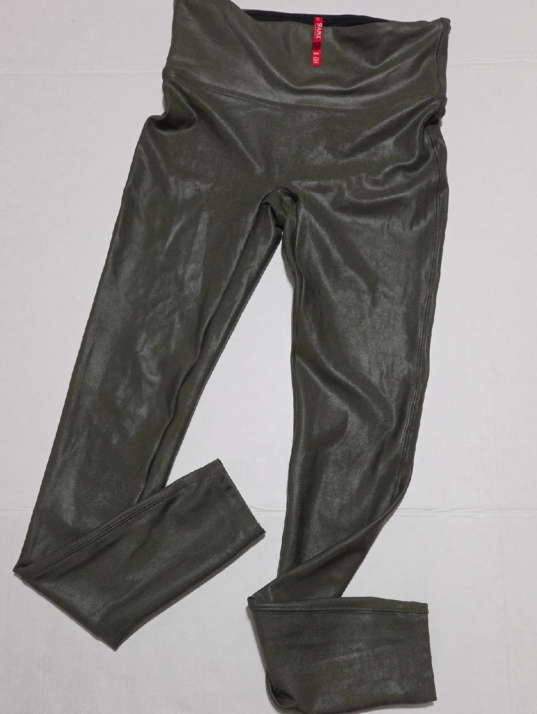 Spanx Olive High-Waist Sculpting Leggings